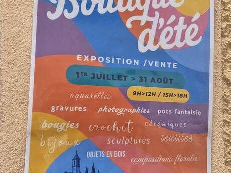 Boutique d'été des Artistes de Castellar