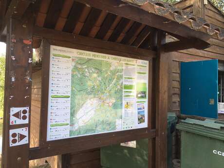 Itinéraire pédestre Gréoux-Les-Bains "Pierrisnard"