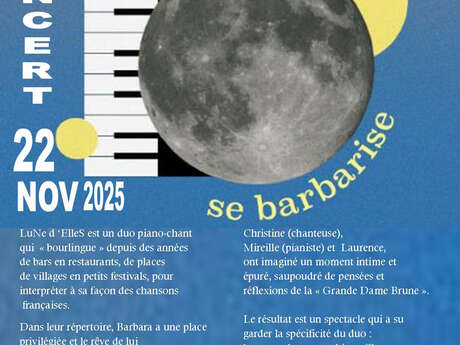 Lune d’Elles chante Barbara