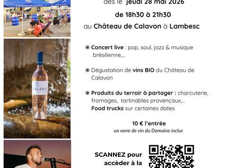 Afterwork brésilien au Château de Calavon