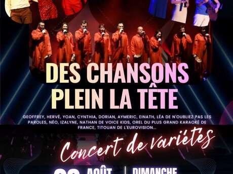 Concert des chansons plein la tête