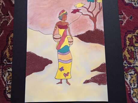 Atelier créatif : Couleur d'Afrique en aquarelle