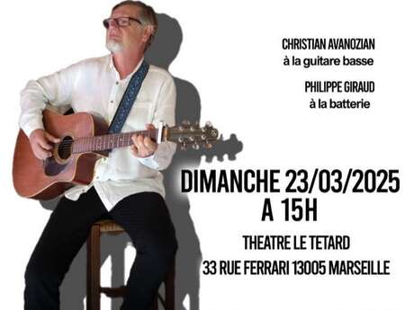 Roger Macioni en concert "Jeux de Dames" Le 23 mars 2025