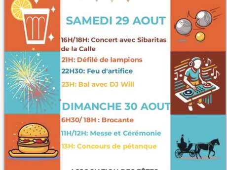 Fête patronale Weekend d'animations