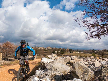 Site VTT FFC - Provence Verdon - Circuit 49 - Bleu - Montmeyan