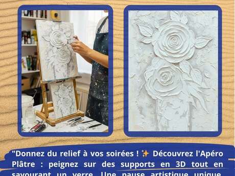 ✨ NOUVEAUTÉ : DRINK & CLAY ✨ "Plâtre Créatif"