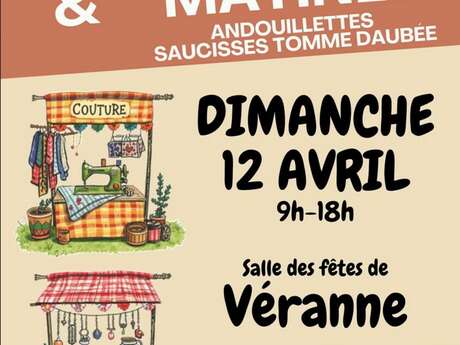 Marché artisanal et matinée Andouillettes Tome daubée