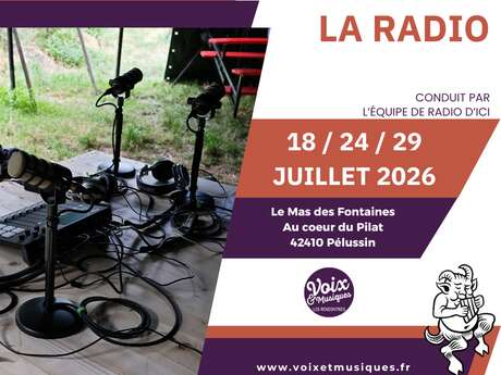 Journées découverte de la radio - Rencontres Voix & Musiques 2026