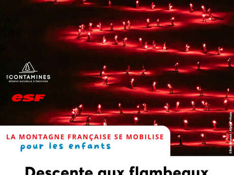 Les p'tits Flambeaux : descente aux flambeaux solidaire