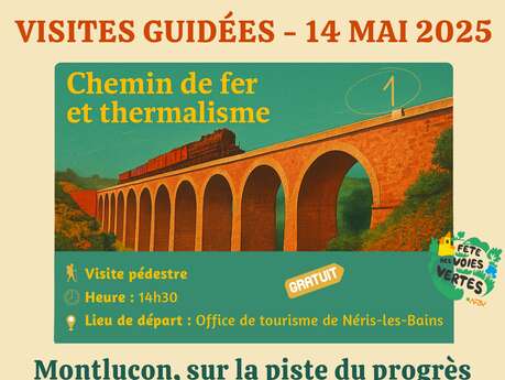 Visite guidée à vélo "Montluçon sur la piste du progrès"