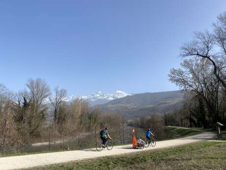 Parcours Mésange par les berges de l'Isère