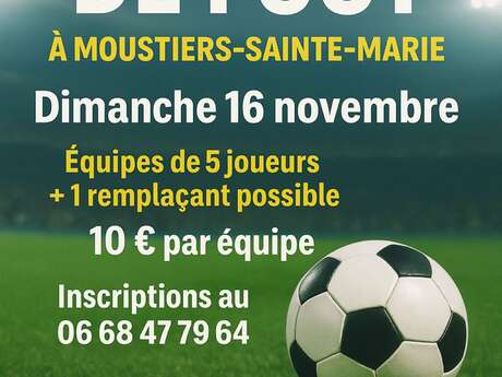 Tournoi de Foot Tournoi de Foot