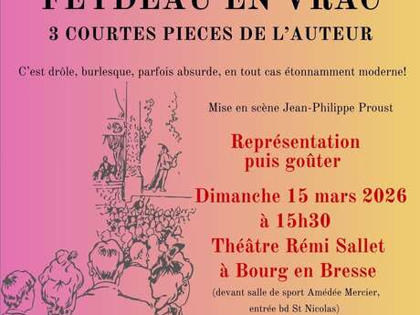 Après-midi théâtre et goûter