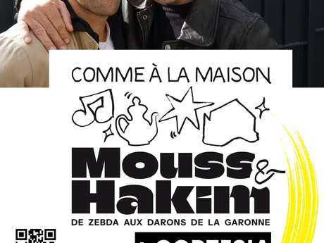 Mouss&Hakim + Cortesia - Concert