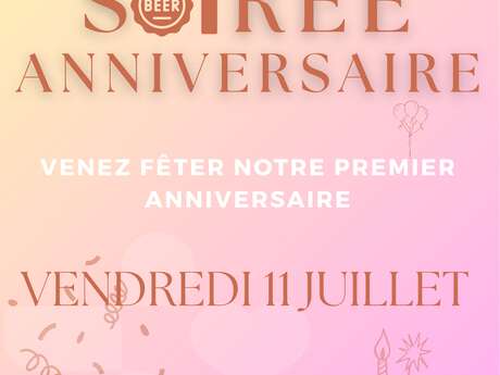 Soirée 1er anniversaire  - Les Caves des Collines