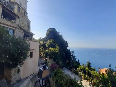 Ein morgendlicher Ausflug ins Dorf Roquebrune