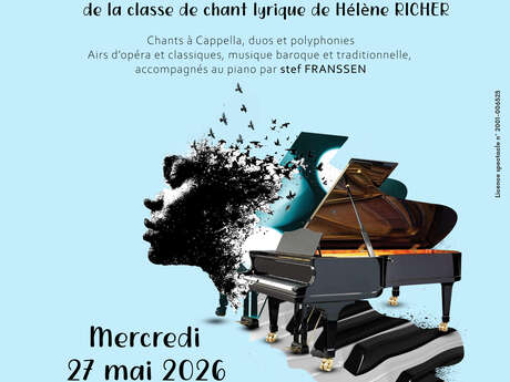 concert de la classe de chant lyrique