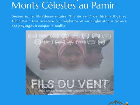 Documentaire "2000 km à pied des Monts Célestes au Pamir " au Centre Culturel de la Gorge