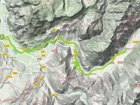 Circuit cyclo Sallanches/Chamonix par Vaudagne
