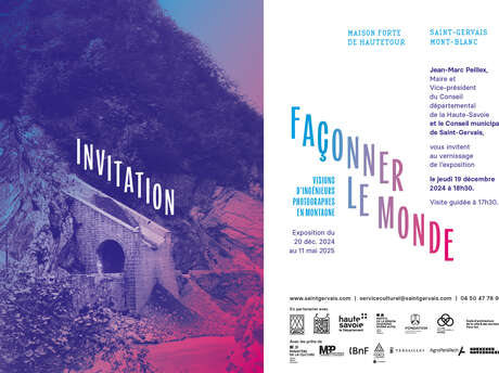 Vernissage "Façonner le monde. Visions d'ingénieurs photographes en montagne"