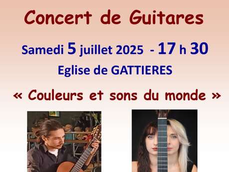 Concert de Guitares - Couleurs et sons du monde
