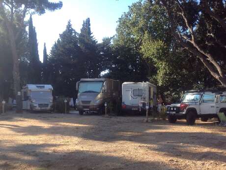 Le Centre Azur : Aire de camping car