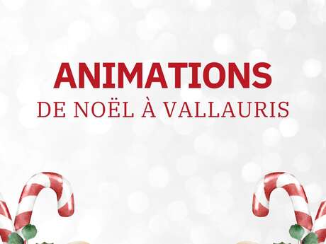 Animations de Noël à Vallauris