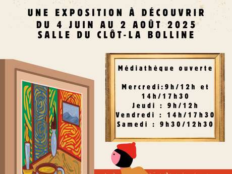Exposition "Palette - Le musée des couleurs" Médiathèque Valdeblore