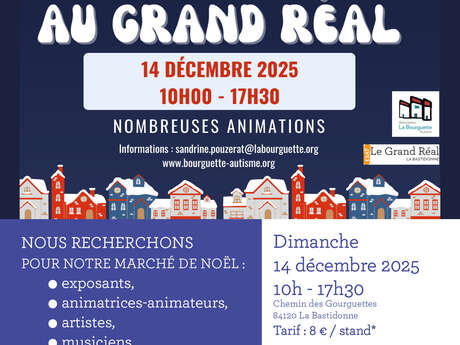 Marché de Noël du  Grand Real à La Bastidonne
