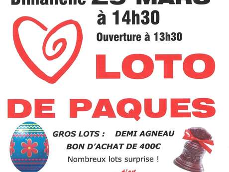 Loto de Pâques et tombola des donneurs de sang