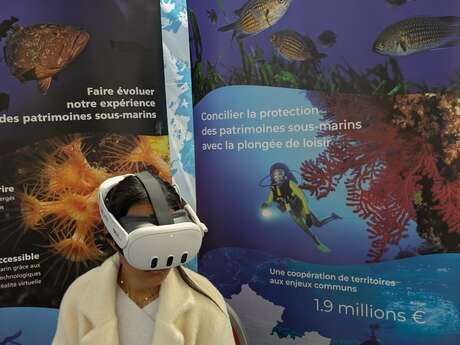 Journées Européennes de l'Archéologie : Atelier réalité virtuelle - Plongée en Méditerranée