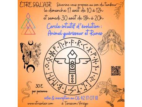 Workshop "Intuitive Circle of Evolution: Healing Animals and Runes".
