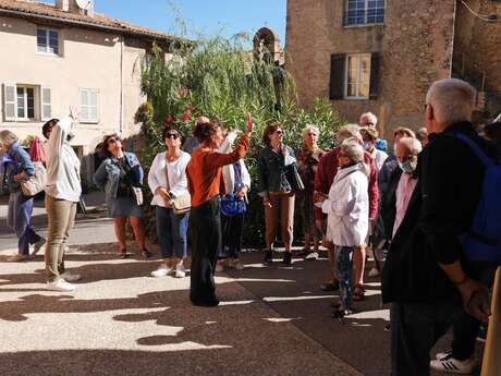 Visite guidée du village de Tourtour