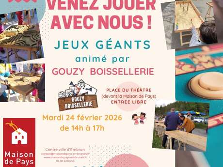 Venez jouer avec nous !