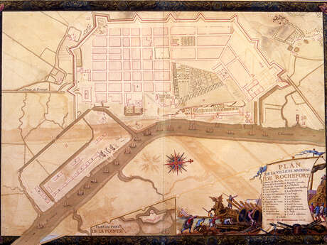 Visite guidée de l'exposition : Du temps que la Marine estoit en sa splendeur : imaginer la ville de Rochefort (1666-1785)