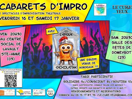 Cabarets d'impro