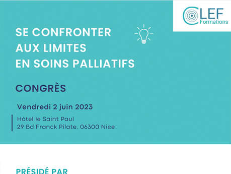 Congrès CLEF - Se confronter aux limites en soins palliatifs