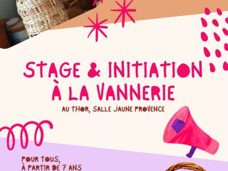 Stage & Initiation à la vannerie