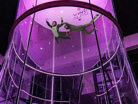 Windalps : simulateur de chute libre indoor