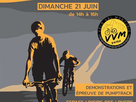 Initiation VTT au Pumptrack des Loyers avec l'association Vélo Val Montjoie