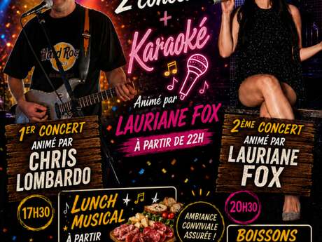 Le vieux frêne part en live - Soirée concerts + karaoké