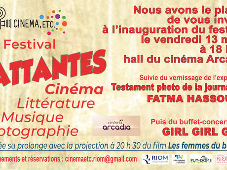 Inauguration du festival "BATTANTES !"