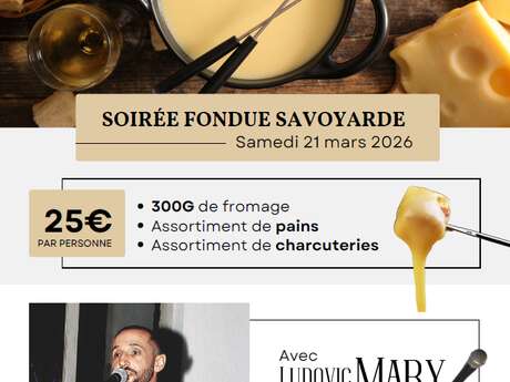 Soirée fondue Savoyarde