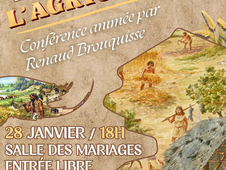 Conférence "La Naissance de l'Agriculture" à Tourrette-Levens