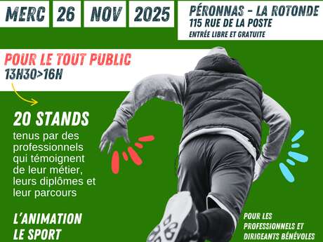 Rendez-vous des métiers du sport et de l’animation de Péronnas