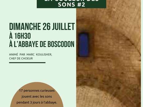 Restitution publique de fin de stage de chant "Les couleurs des sons" #2