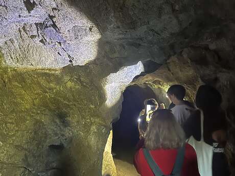 Visite guidée d'un souterrain militaire