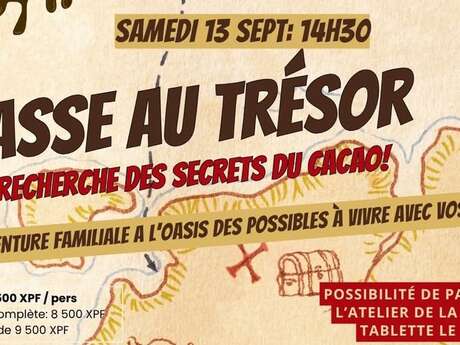Chasse au trésor - À la recherche des secrets du cacao !