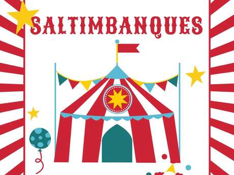 Les SALTIMBANQUES circus in Valdeblore.