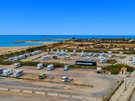 Aire de camping-cars Plage Ouest